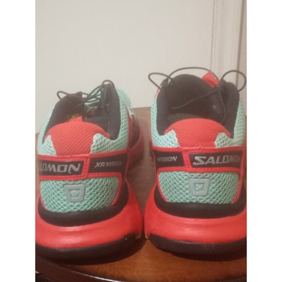 Salomon XR Mission 1 Shoes Women Size 7.5 Trail Running Sneakers Multicolor - Picture 14 of 16